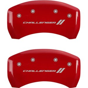 MGP Caliper Cover - 12162SCL1RD - 15-17 Dodge Challenger Caliper Covers Red