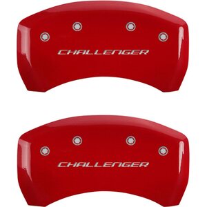 MGP Caliper Cover - 12162SCLBRD - 11-   Challenger Caliper Covers Red