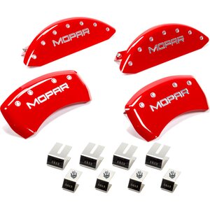 MGP Caliper Cover - 12162SMOPRD - 11-   Challenger Caliper Covers Red