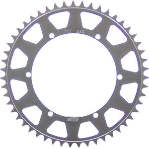M&W Aluminum Products - SP520-643-51T - Rear Sprocket 51T 6.43 BC 520 Chain