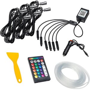 Oracle Lighting - 4233-333-6 - LED Fiber Optic Interior Light Kit 6 Pieces