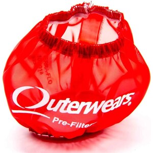 Outerwears - 10-1018-03 - 3in Breather W/Shield Red