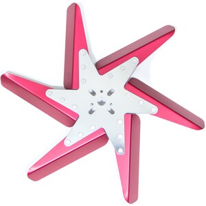 Perma-Cool - 93172 - Flex Fan 17in Red Standard Rotation