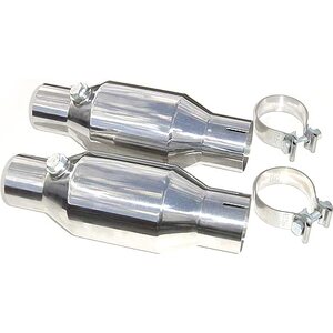 Pypes Performance Exhaust - CVM11K - Catalytic Converter Kit Pair 2.5in Hi Flow