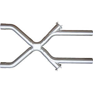 Pypes Performance Exhaust - XVX13S - Universal X-Pipe 3in X-Change w/Dumps