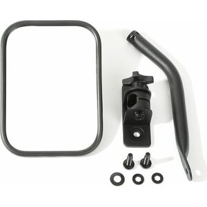 Rugged Ridge - 11025.18 - Quick Release Mirror Tex tured Black Rectangular