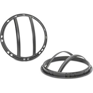 Rugged Ridge - 11230.13 - Elite Pivotal Headlight Euro Gard Blk 07-18 Jeep