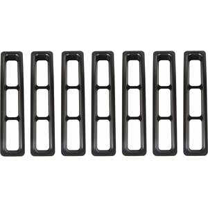 Rugged Ridge - 11306.03 - Grille Inserts Black 97- 06 Jeep Wrangler TJ