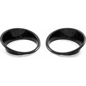Rugged Ridge - 12419.25 - Headlight Bezels  Black 07-18 Jeep Wrangler JK
