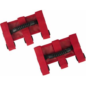 Rugged Ridge - 13505.03 - Ultimate Grab Handles  R ed 55-18 Jeep CJ/Wrangl