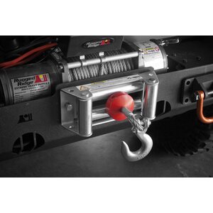 Rugged Ridge - 15102.05 - Winch Cable Stopper  Red Universal