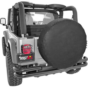 Rugged Ridge - 772901 - Tire Cover  Black  27-29 inch