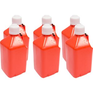 Scribner - 2000O-CASE - Utility Jug - 5-Gallon Orange - Case 6