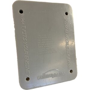 Scribner - 5175-BL - Blank Insert for Go-Kart / QM Engine Case