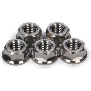 Ti22 Performance - TIP1228 - Front Hub Flange Nuts Titanium 3/8-16 5pk