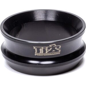 Ti22 Performance - TIP3946 - 600 1in Tapered Axle Spacer Black 1.75in