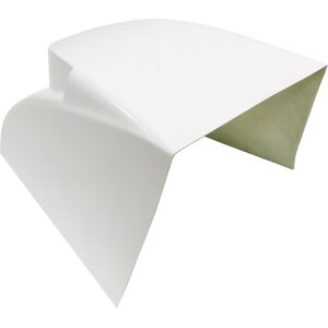 Triple X Race Components - MID-BW-5435 - Midget Hood Inside The Rail White