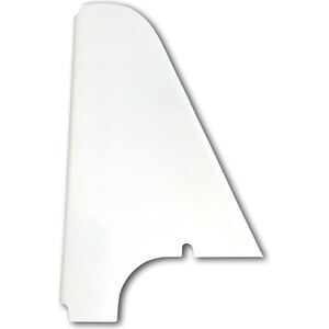 Triple X Race Components - SC-BW-1905 - LH Arm Guard Sprint Car White Non-Safety Cage