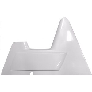 Triple X Race Components - SC-BW-1928 - LH Arm Guard White Full Enclousre X-Wedge