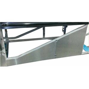 Triple X Race Components - SC-BW-9832 - Triple X Race Components Rh Engine Enclosure Sprint Car 2Pc Aluminum