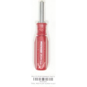 Willy’s Carb - WCD3300 - Float Bowl Tool- Red