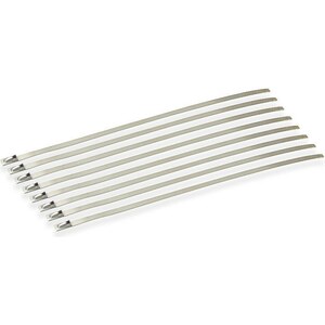 DEI - 10201 - S.S. Locking Ties 8in.-8pk.