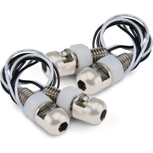 DEI - 30301 - Lite'n Boltz License Plate Bolts Pair White