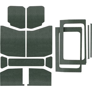 DEI - 50179 - Jeep JL 4 DR 18-   Headl iner Kit Gray 13pc Comb