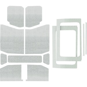 DEI - 50180 - Jeep JL 4 DR 18-   Headl iner Kit White 13pc Com