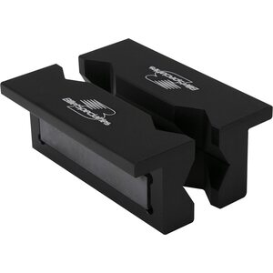 Billet Specialties - 77906 - Aluminum Vice Jaw Insert Black Pair