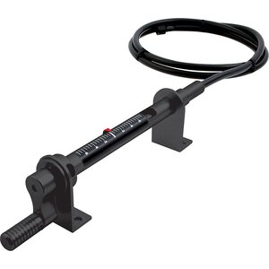 Allstar Performance - 42077 - Brake Bias Adjuster Short Crank Type 3/8 Blk