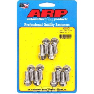 ARP - 400-1101 - S/S Header Bolt Kit - 3/8 x .750 UHL (12)