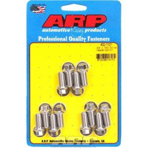 ARP - 400-1107 - S/S Header Bolt Kit - 3/8 x .750 UHL (12)