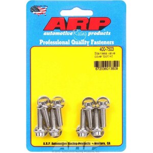 ARP - 400-7503 - S/S Valve Cover Bolt Kit 1/4in- 20 12pt. (8)