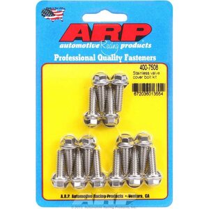 ARP - 400-7508 - S/S Valve Cover Bolt Kit 1/4in- 20 6pt. (14)
