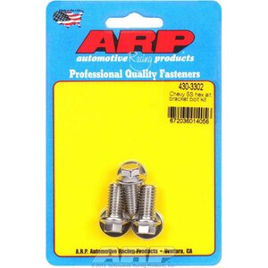ARP - 430-3302 - S/S Chevy Alternator Bracket Bolt Kit 6pt.