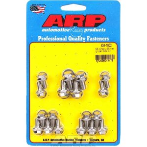 ARP - 434-1802 - SBC S/S Oil Pan Bolt Kit 6pt.