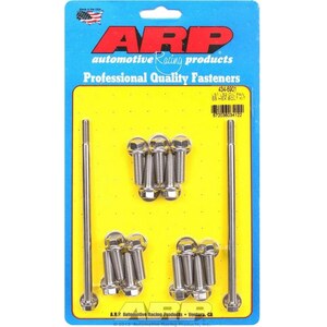 ARP - 434-6901 - S/S Oil Pan Bolt Kit 6pt. LS1/LS2