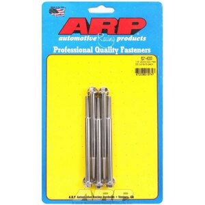 ARP - 621-4000 - S/S Bolt Kit - 6Pt. (5) 1/4-20 X 4.000