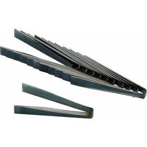 Allstar Performance - 10272 - #4 Flat Blades 4/32in 12 Pack