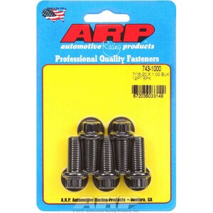 ARP - 743-1000 - Bolt Kit - 12pt. (5) 7/16-20 x 1.000
