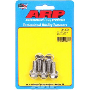 ARP - 761-1001 - S/S Bolt Kit - 6pt. (5) 8mm x 1.25 x 20