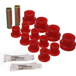 Energy Suspension - 2.2102R - 76-86 CJ Frt Sprng Bush Red