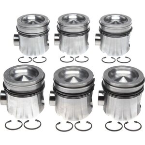 Clevite M77 - 224-3673WR.020 - Piston Set w/Rings Dodge 5.9L Cummins 6pk