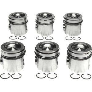 Clevite M77 - 224-3673WR.040 - Piston Set w/Rings Dodge 5.9L Cummins 6pk
