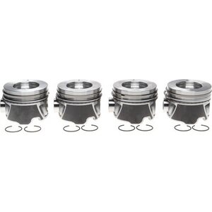 Clevite M77 - 224-3709WR.020 - Piston Set w/Rings   4pk GM 6.6L Duramax RH