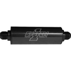 System One - 202-202712B - Inline Scavenge Oil Filter - #12 Billet - Bk