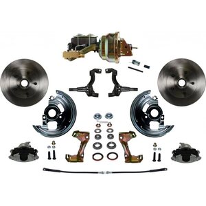LEED Brakes - FC1002-M1A1 - GM A/F/ X-Body Power Coversion Brake Kit