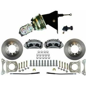 LEED Brakes - FC0001-H405ALK - 64-66 Mustang Power Conversion Brake Kit