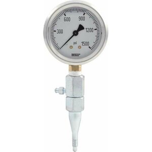 Allstar Performance - 11020 - Brake Pressure Gauge 360 Deg Rotation
